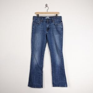 Levi's 515 Bootcut 12 Jeans Button Back Pockets